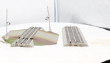 Lionel 6-12052 FasTrack Grade Crossing with Flashers O SCALE Like New