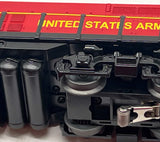 MTH 30-2432-1, 30-2432-3 U.S. Army GP-9 Diesel Engine Set (Set of 2) 1 pwd 1 nonpwd O Scale Like New