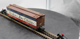 Atlas 6704-2 Borden's Fine Cheese 40' Woodside Refrigerator Car O Scale WEATHERED AS IS Used Excellent