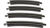 Bachmann 44401 18" RADIUS CURVED (STEEL ALLOY and BLACK ROADBED) HO SCALE NEW