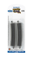 Bachmann 44509 33.25" RADIUS 12 DEGREE CURVED (NICKEL SILVER) 4 PACK E-Z TRACK HO SCALE  NEW