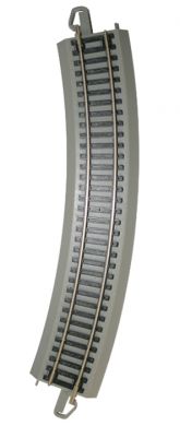 Bachmann 44580 18" RADIUS CURVED GRAY ROADBED - (H NICKEL SILVER) HO SCALE NEW