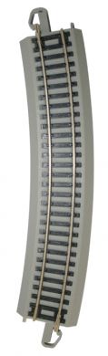 Bachmann 44583 22" RADIUS CURVED GRAY ROADBED - (H NICKEL SILVER) HO SCALE NEW