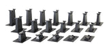 Bachmann 44595 18-PIECE GRADUATED PIER SET (HO SCALE) NEW