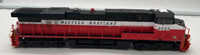 ATHEARN ATHG83066 WESTERN MARYLAND WM RED/WHITE CIRCUS ES44AC Diesel Locomotive 9023 HO SCALE  Like New