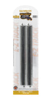 Bachmann 44815 10" STRAIGHT TRACK 6 PER PACKAGE N SCALE NEW