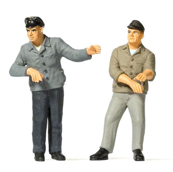 Preiser 44919 Engine Driver & Fireman #3 G SCALE NEW