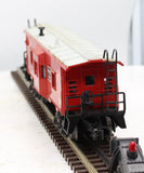 Lionel 6-9387 CHICAGO BURLINGTON & QUINCY BAY WINDOW CABOOSE O Scale Like New