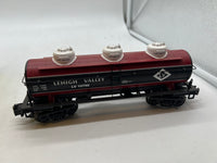MTH Railking 30-7398 Lehigh Valley 3-Dome Tank Car O SCALE Used Excellent