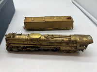 United Scale Models PFM Brass Santa Fe 4-8-4 Locomotive HO SCALE as is  Used Damaged Box