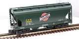 MTH Premier 20-97475 Chicago & North Western CNW 2-Bay Centerflow Hopper O SCALE Like New