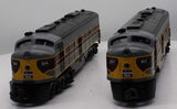 MTH Railking 30-2450-1 Lackawanna E-8 AA Diesel Engine Set with Proto-Sound 2.0 O SCALE Used Excellent