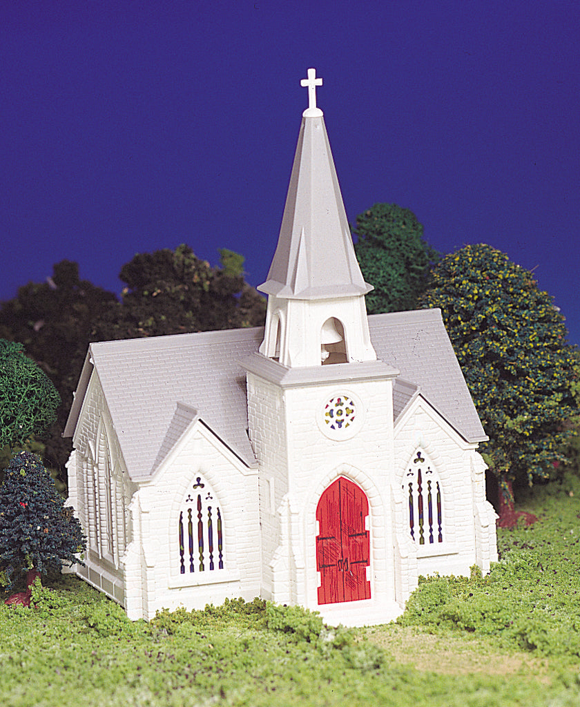 Bachmann 45192 Plasticville Church HO Scale - Main Image