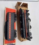 Lionel Postwar 249 Pennsylvania Scout Locomotive with 250t tender  O SCALE Used