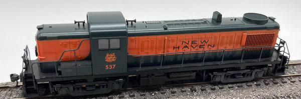 Kato New Haven 537 Orange/ Green Diesel locomotive HO SCALE Like New No Box