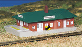 Bachmann 45908 PASSENGER STATION N SCALE Used Damaged Box