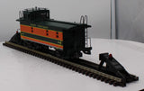 K-Line k617-1591 GN GREAT NORTHERN OFF CENTER COUPLA CABOOSE SMOKES O SCALE Like New