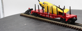 Lionel 6-19487 Lionel Lines O27 Flat Car w/ Beechcraft Bonaza Airplane #6800 O SCALE NEW