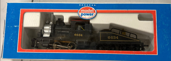 Model Power 6634 Santa Fe Old Timer 0-4-0 with tender