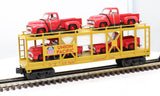 MTH Railking 30-76065 Union Pacific Auto Carrier Flat Car O SCALE Like New