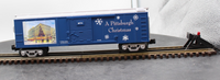 MTH Railking 30-74090 Pittsburgh Christmas RailKing Box Car O SCALE NEW