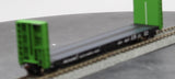 Walthers 932-40052 DULUTH, WINNIPEG & PACIFIC 50' Bulkhead Flatcar Gold Line # HO Scale NEW