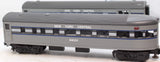 MTH 30-6024 NEW YORK CENTRAL Car Nos. 450 290 Railking Dreyfus Colors O Scale Used Excellent