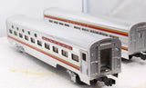 MTH Premier 20-6122 Santa Fe El-Capitan 2-Car 60' Slp/Din Aluminum Passenger Set O SCALE Like New