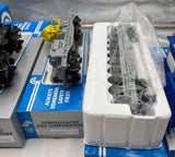 K-Line k-1202  CONRAIL 5 UNIT WORK TRAIN GG1 Electric Locomotive & 4 CARS Train Set O SCALE Like New