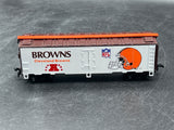 MANTUA M733906 CLEVELAND BROWNS NFL FOOTBALL BOXCAR HO SCALE Like New