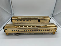 MTH Premier 20-4129 Millennium New York Central Y2K 2-Car Set 70' Madison Combine/Diner Passenger set O SCALE Used Excellent Damaged Box AS IS