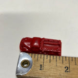 Lot of 6 1.5-2 in red plastic vintage cars