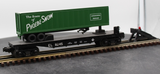 MTH Railking 30-7683 Lackawanna RailKing Flat Car O SCALE Used Excellent