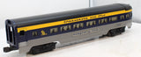 Lionel 6-19150 CHESAPEAKE AND OHIO Aluminum Passenger Allegheny Club Car O Scale Like New