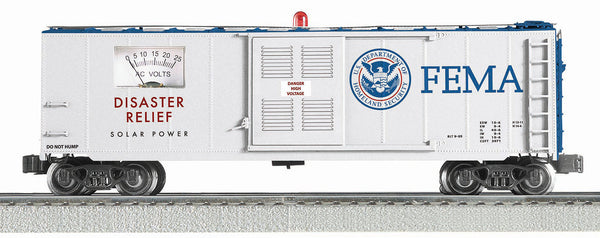 Lionel K-LINE 6-22323 FEMA Emergency Power-Disaster Relief Voltmeter Car O SCALE Like New