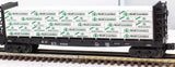 MTH 30-7637 ERIE LACKAWANNA Flat Car RailKing O Scale Like New