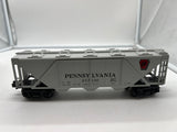 MTH Rugged Rails 33-7501 Pennsylvania Covered Hopper Car #257130. O SCALE LIKE NEW