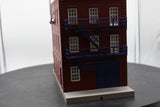 MTH Railking 30-90282 Keystone Bakery 3-Story City Building w/Fire Escape & Blinking Sign O SCALE NEW