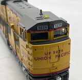 MTH Premier 20-2542-3 Union Pacific UP U50C Diesel Engine Non-Powered Dummy Unit  O SCALE Used Damaged Box as is