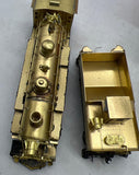 Westside Model Company K-37 DRGW Mikado Steam locomotive HOn3 Scale brass Used Damaged Box as is untested— half painted, modified