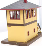 MTH 30-9031 PENNSYLVANIA RAILROAD Switch Tower RailKing O Scale Like New