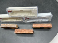 Atlas Set of 3 Railbox Boxcars Weathered N SCALE WEATHERED AS IS Used Excellent