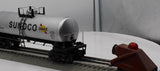 MTH Railking 30-7060C Sunoco Tank Car O SCALE Like New