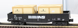 MTH 30-4219A NS Gondola Car w/ 2 Crates O Scale Like New