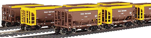 Walthers 932-4562 GREAT NORTHERN GN Taconite Ore Car Gold Line 12-Pack HO Scale Like New limited