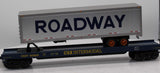 MTH Premier 20-95277 CSX Premier Flat Car w/ 40' Trailer O SCALE Like New