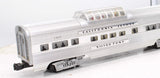 Lionel 6-19126 CA. Zephyr "SILVER PONY" Dome Car O SCALE Like New