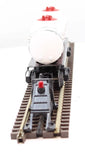 Lionel 6-29637 Candy Cane Two-Dome Tank Car O SCALE Like New