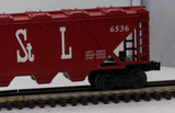 Williams 6536 M St. L 4 Bay closed Hopper With Coal Load #6536 O SCALE Like New