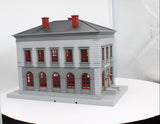 MTH Railking 30-9099 Gray & Black Police Station O SCALE Like New